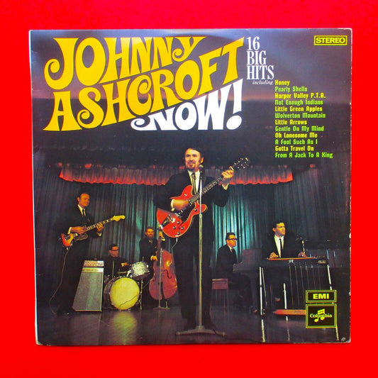 Johnny Ashcroft Now Vinyl Album LP 1969 Australian Folk Country