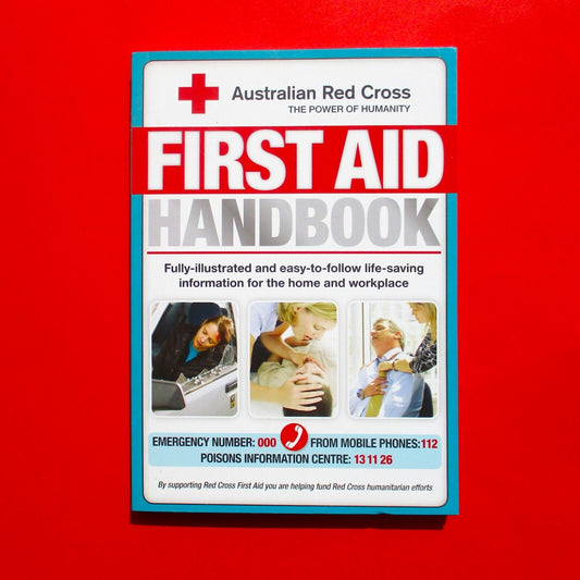 Australian Red Cross First Aid Handbook Paperback Book