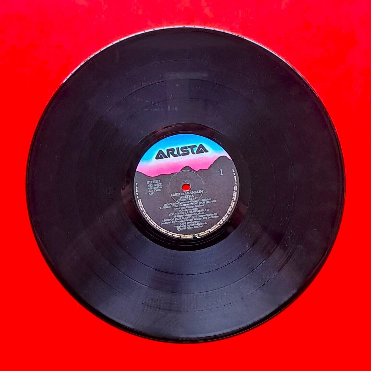 Aretha Franklin ‎Aretha Vinyl Album LP 1986 Pressing