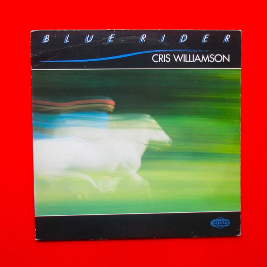 Cris Williamson ‎Blue Rider 1982 Vinyl Album LP Olivia Records