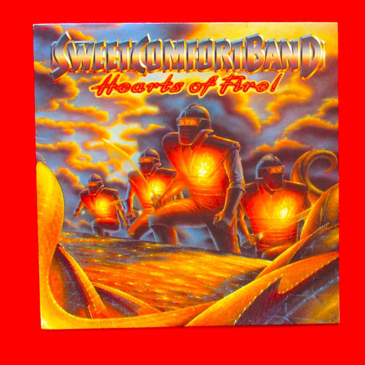 Sweet Comfort Band Hearts Of Fire Vinyl Album LP 1981 US Funk Soul