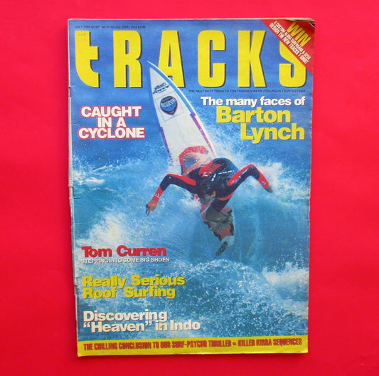 Tracks Magazine July 1993 Australian Surfing Barton Lynch Kirra