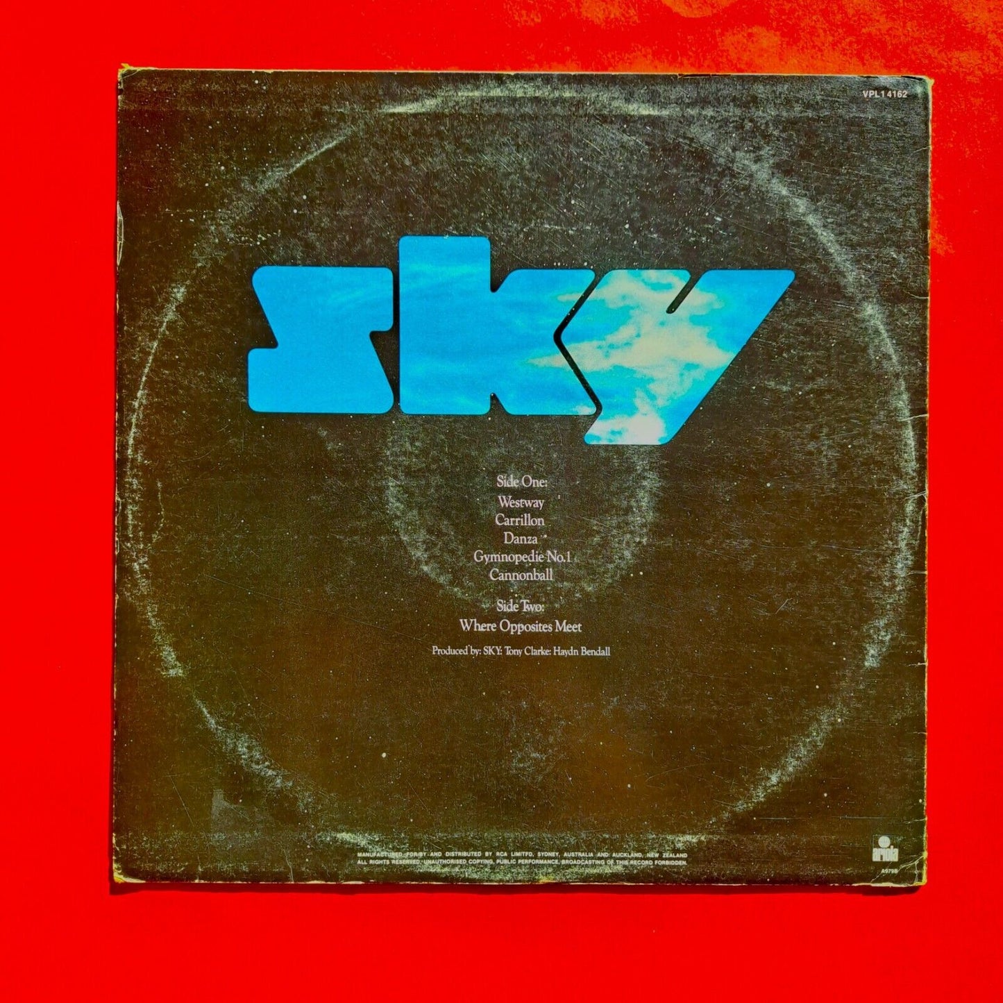 Sky Sky 1979 Vinyl Album LP Prog Rock