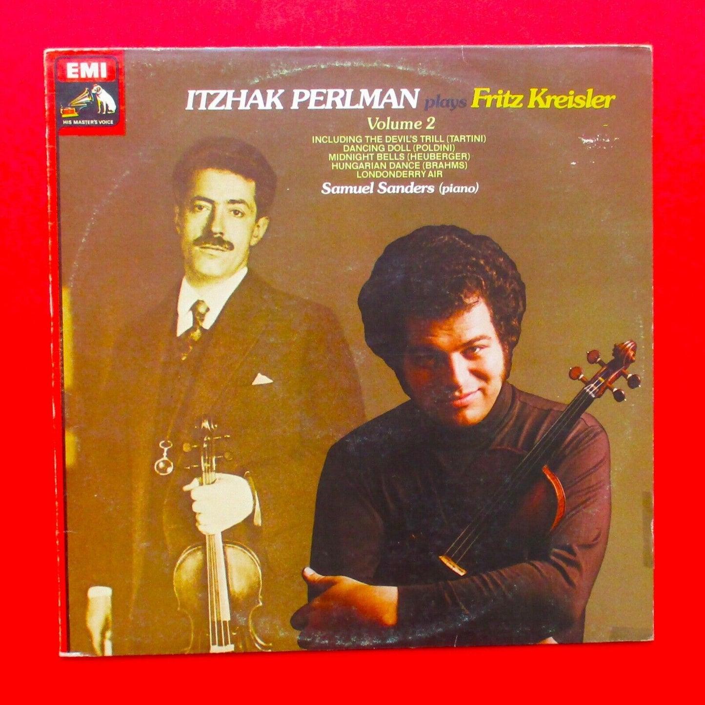 Itzhak Perlman Plays Fritz Kreisler Volume 2 Vinyl Album LP Australian Pressing