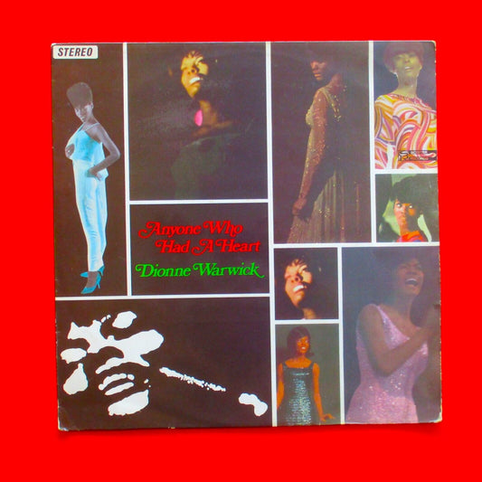 Dionne Warwick ‎Anyone Who Had A Heart Alt Civer Vinyl LP 1968 Australian