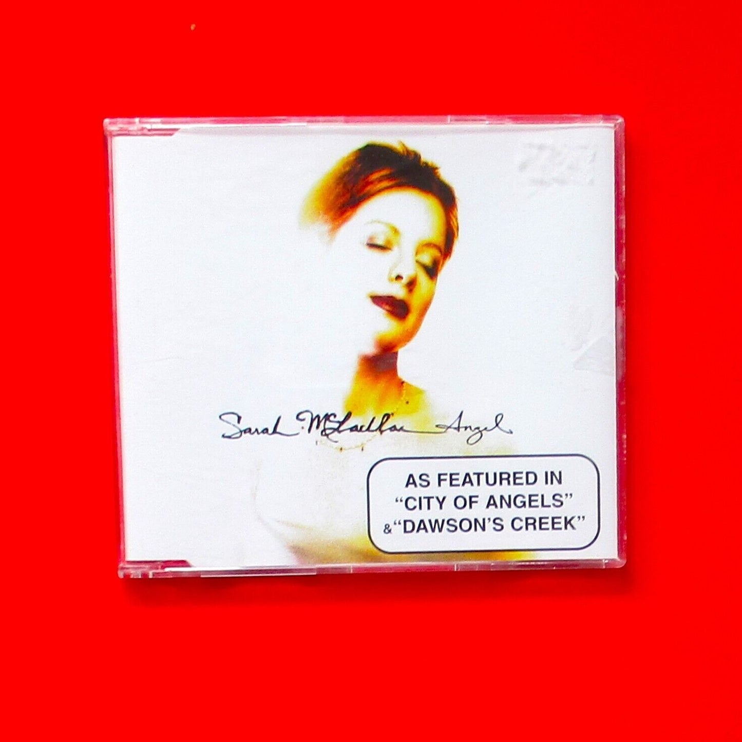 Sarah McLachlan ‎Angel 1998 CD City of Angels & Dawson's Creek Mispress Variant