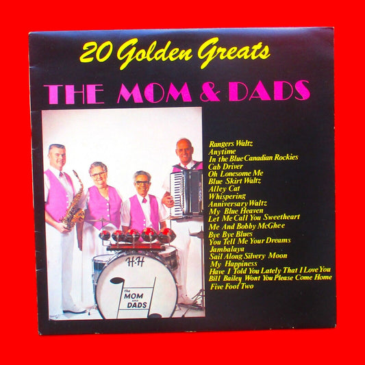 The Mom And Dads ‎20 Golden Greats Vinyl Album LP Australian Pressing