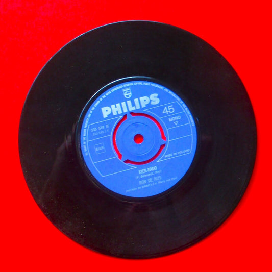Rob de Nijs ‎Kiek-Kado / Een Kaartenhuis Vinyl 7" Single 1966 Netherlands Pop