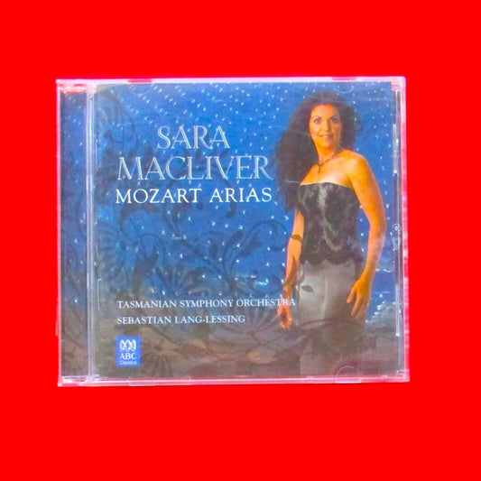 Sara Macliver Tasmanian Symphony Orchestra Mozart Arias 2007 CD Album ABC
