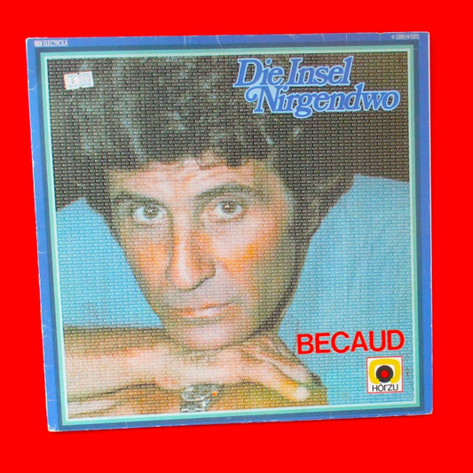 Gilbert Bécaud ‎The Island of Nowhere 1978 Vinyl Album LP German Pop