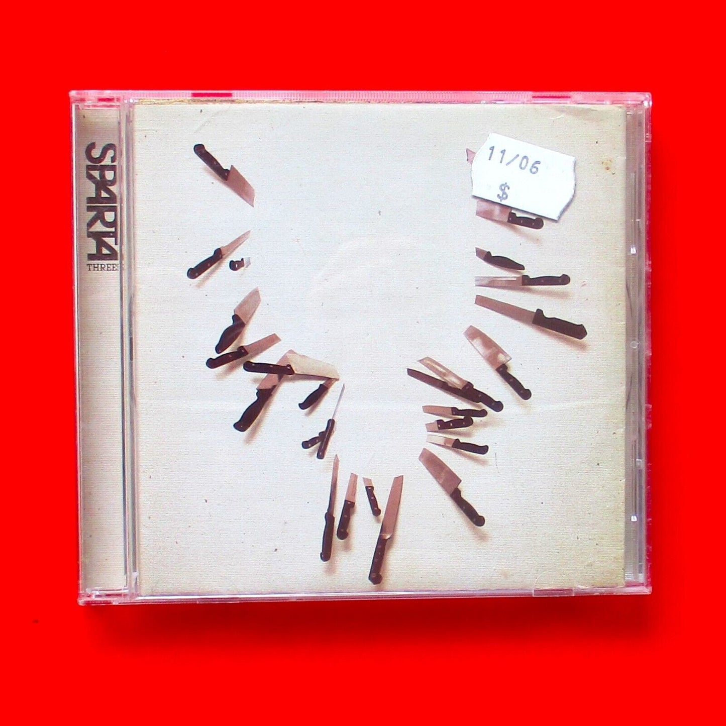 Sparta ‎Threes 2006 Australian CD Album Sealed Indie Rock