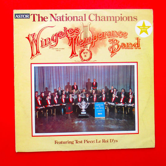 Wingates Temperance Band The National Champions Vinyl Album LP 1972 Australian