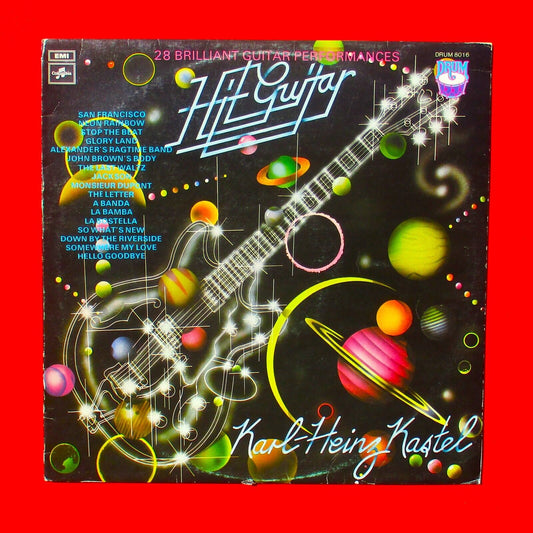 Karl Heinz Kastel Hit Guitar 28 Brilliant Guitar Peformances Vinyl Album LP