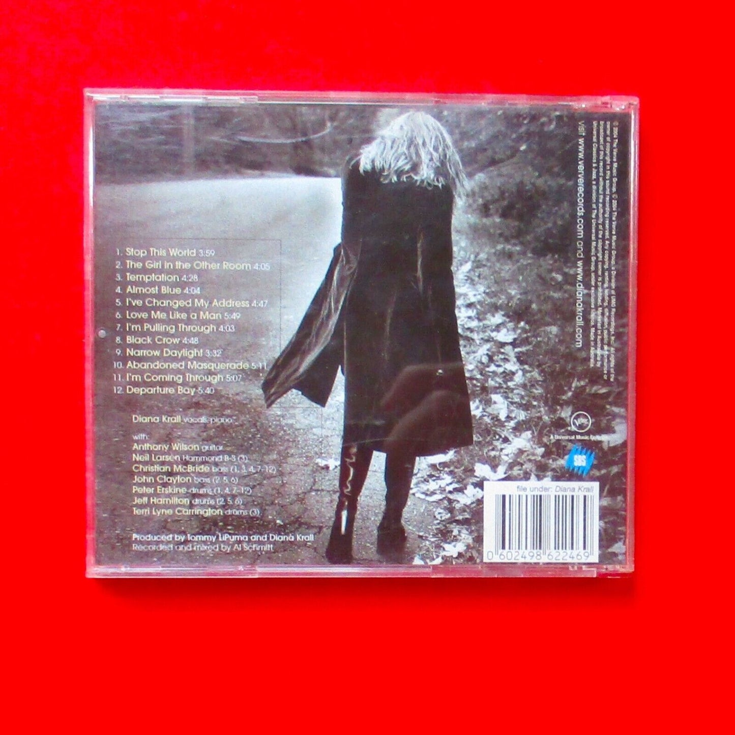 Diana Krall ‎The Girl In The Other Room 2004 CD Album Jazz