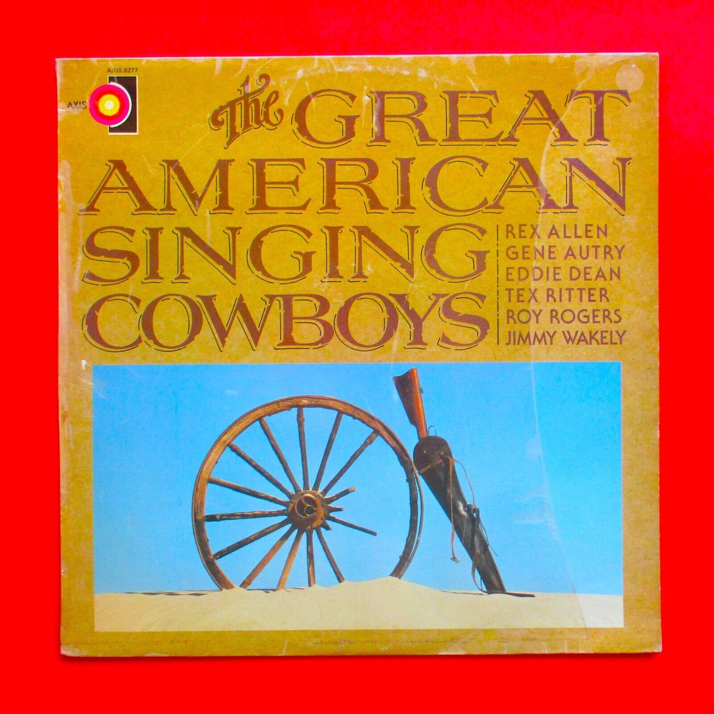 The Great American Singing Cowboys Vinyl Album LP 1976 Australian Pressing