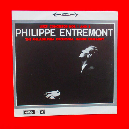 Franz Liszt Philippe Entremont Concertos Nos. 1 And 2 Vinyl LP Australian Press