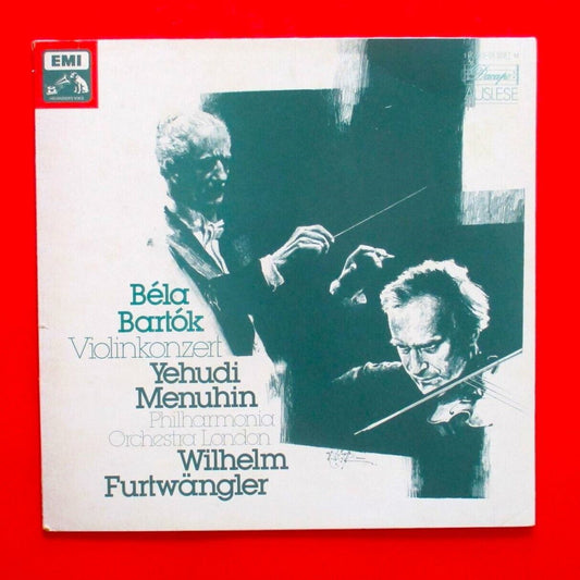 Béla Bartók Violin Concerto No. 2 Vinyl LP Yehudi Menuhin Wilhelm Furtwängler