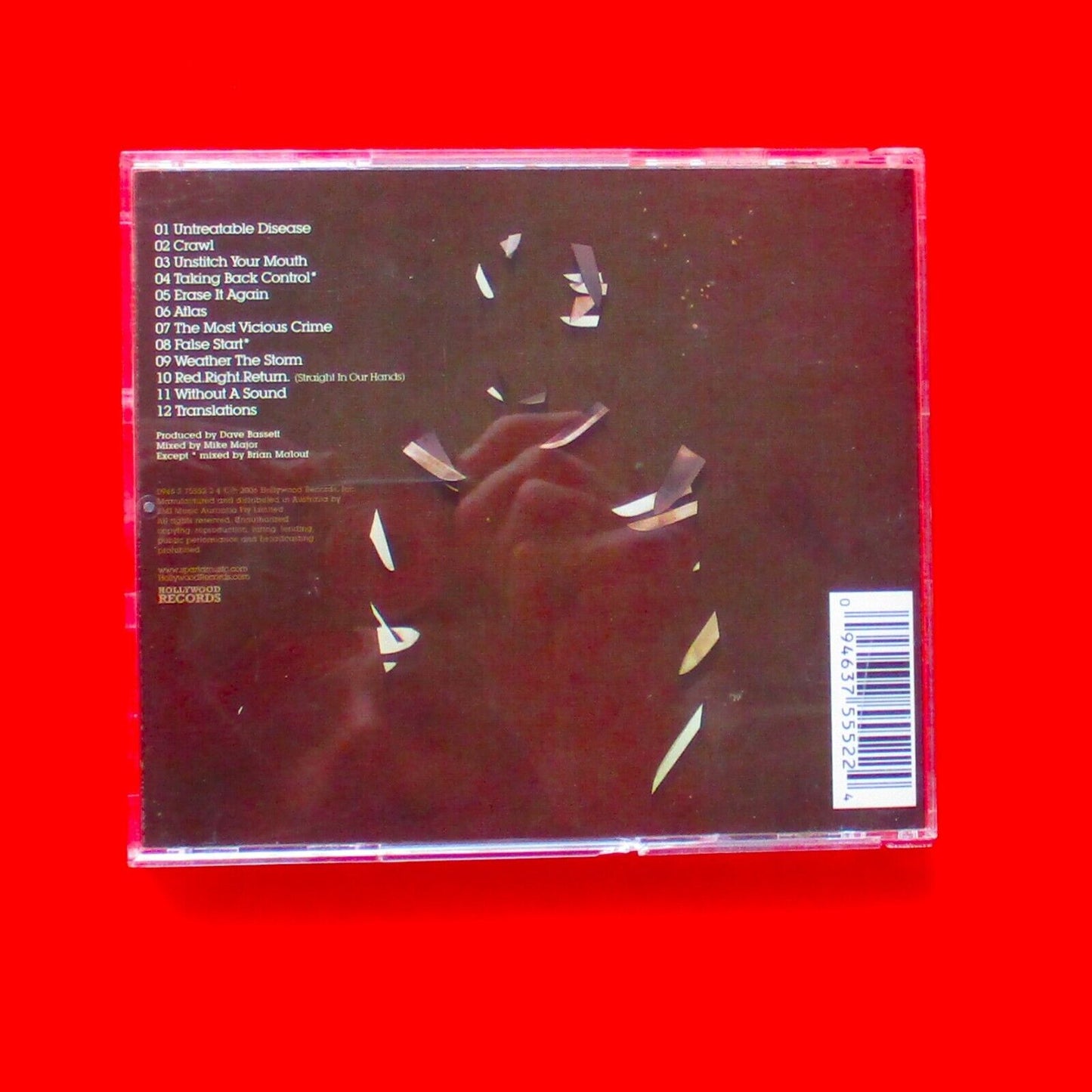 Sparta ‎Threes 2006 Australian CD Album Sealed Indie Rock