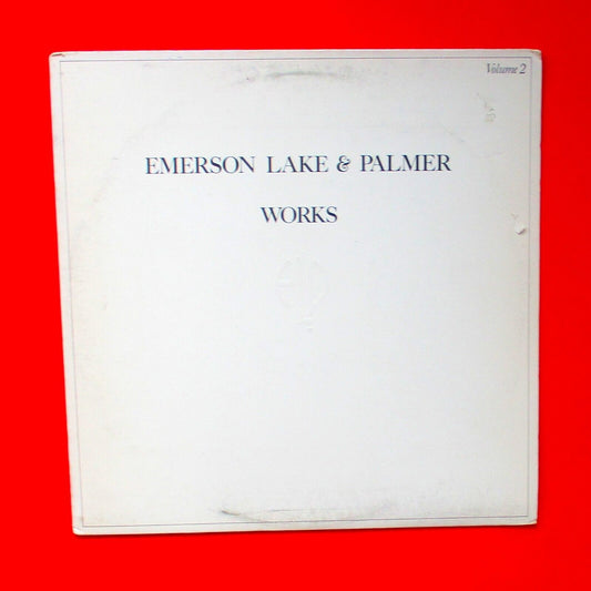 Emerson Lake & Palmer Works Volume 2 Vinyl Album LP 1977 US Pressing