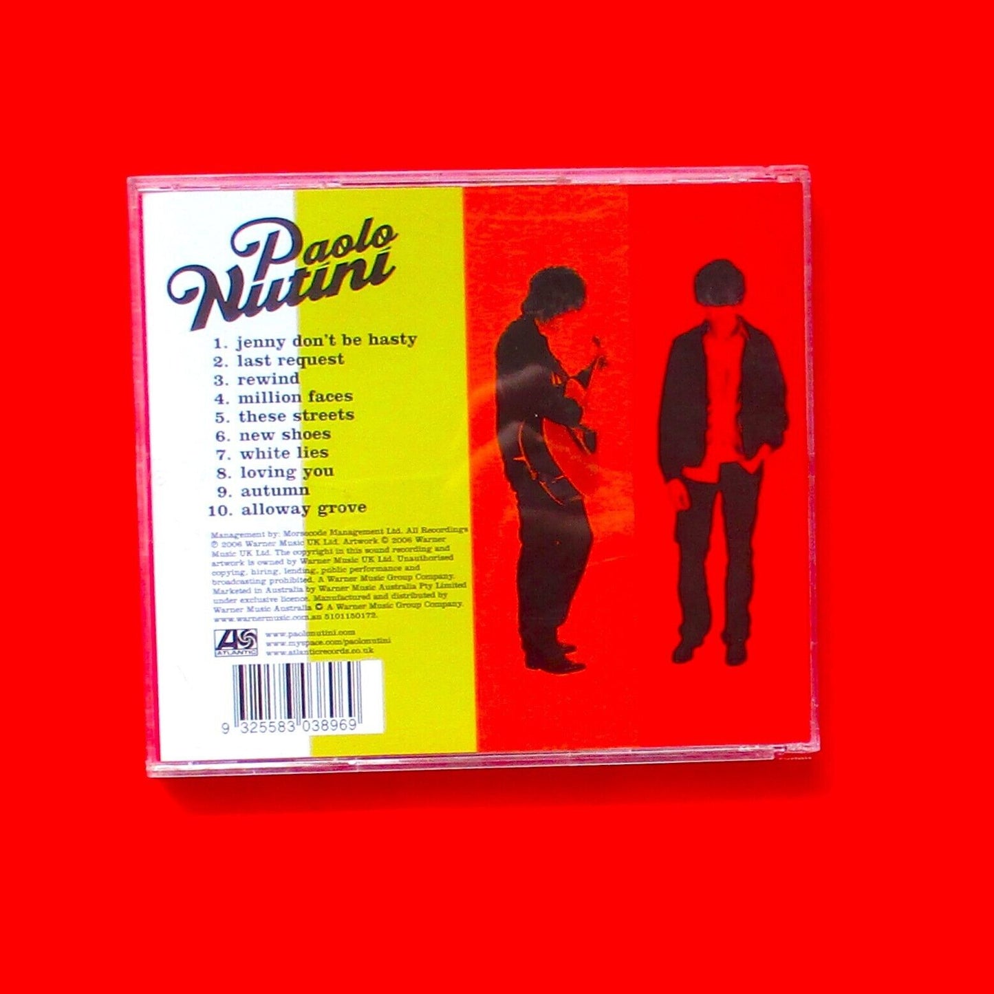 Paolo Nutini ‎These Streets 2007 Australian CD Album Indie Rock