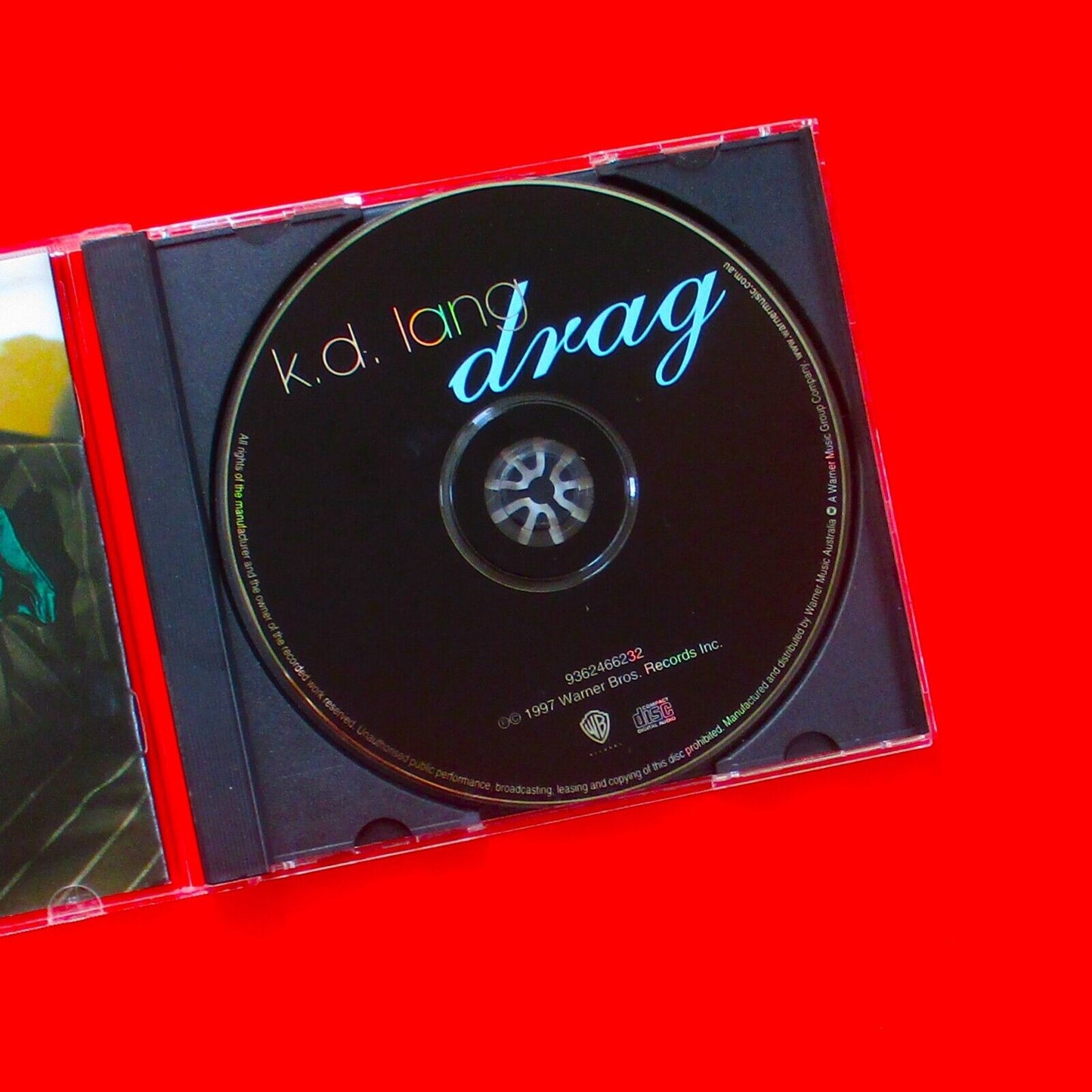 K.D. Lang Drag 1997 CD Album Rock Pop Folk Australian