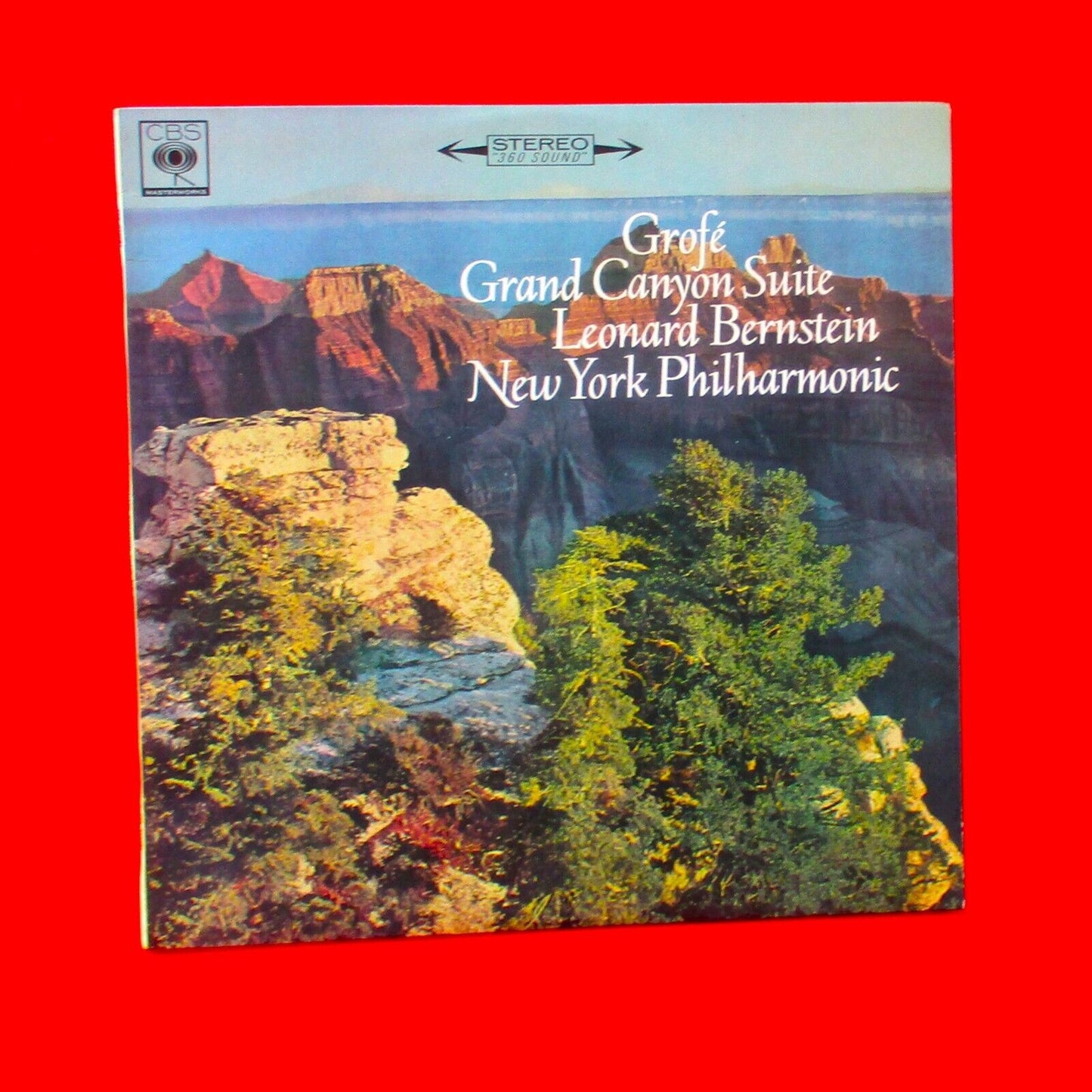 Grofé Leonard Bernstein New York Philharmonic Grand Canyon Suite1964 LP Aus