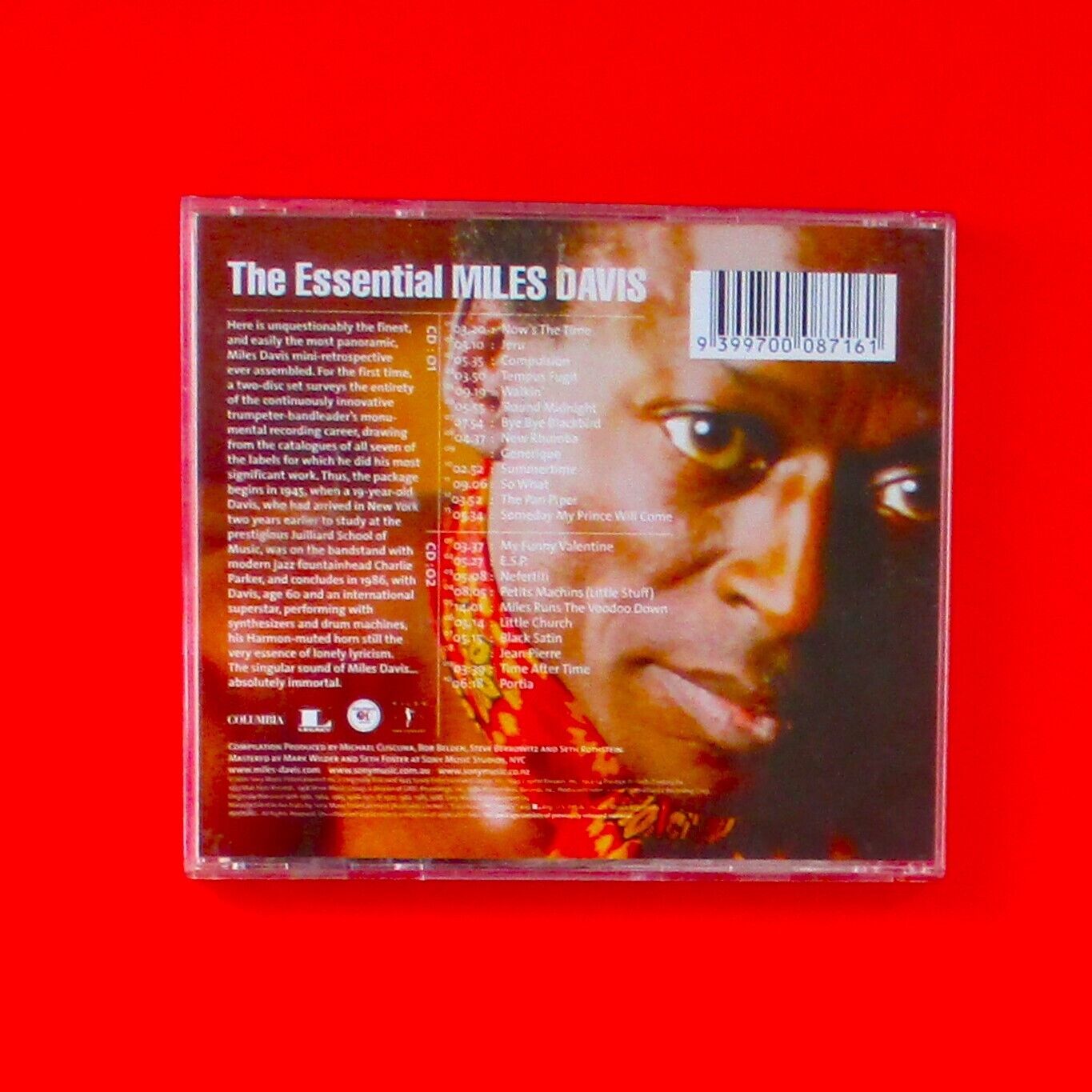 Miles Davis ‎The Essential Miles Davis 2001 Double CD Jazz