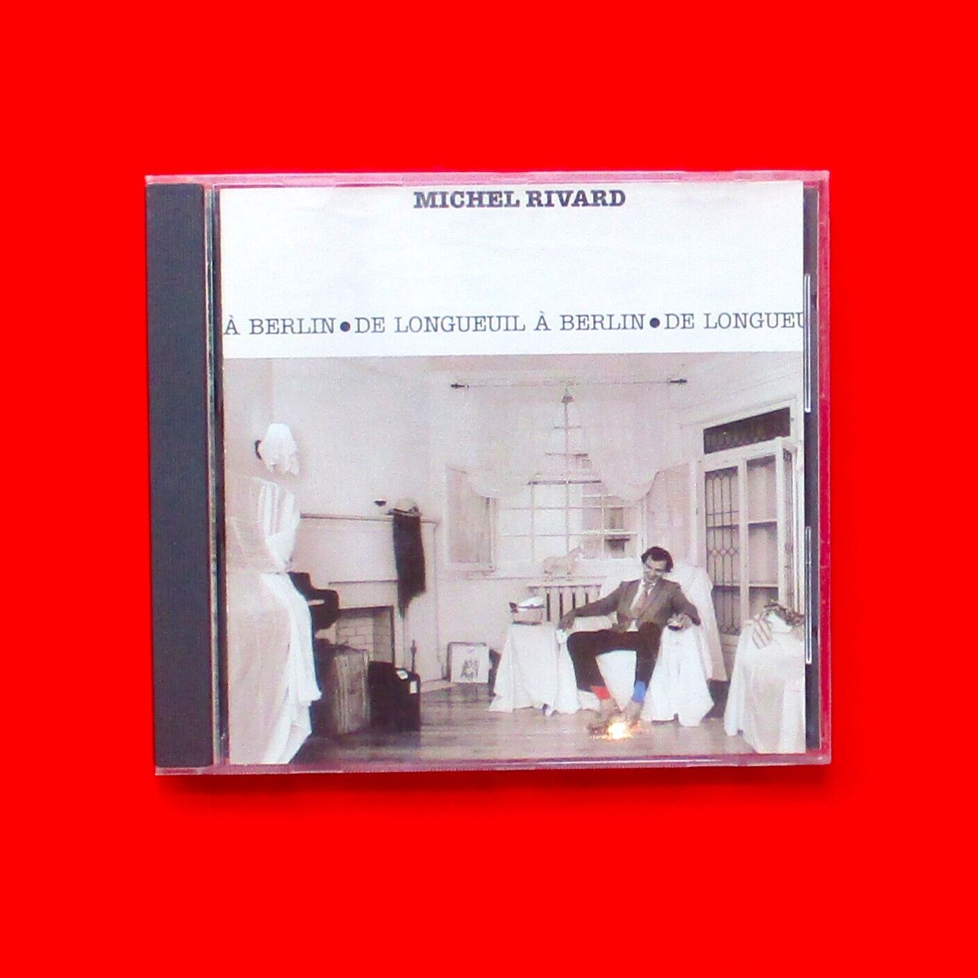 Michel Rivard  De Longueuil À Berlin 1991 CD Album Canada Pop Rock Chanson