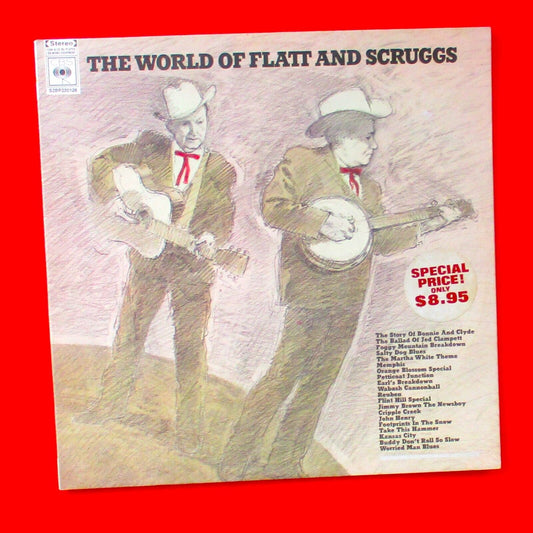 Flatt & Scruggs ‎The World Of Flatt And Scruggs 2xLP Australian Columbia