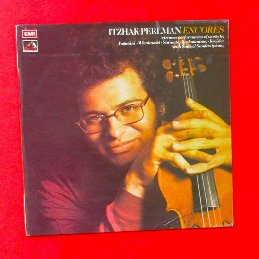 Itzhak Perlman ‎Encores Vinyl Album LP 1974 New Zealand Press Classical