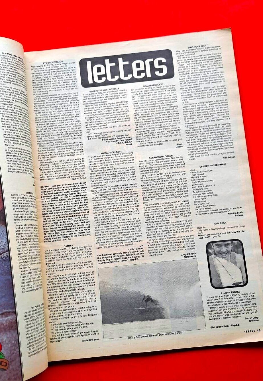 Tracks Magazine June 1993 Australian Surfing Lynch, Elkerton, Hardman & Holland