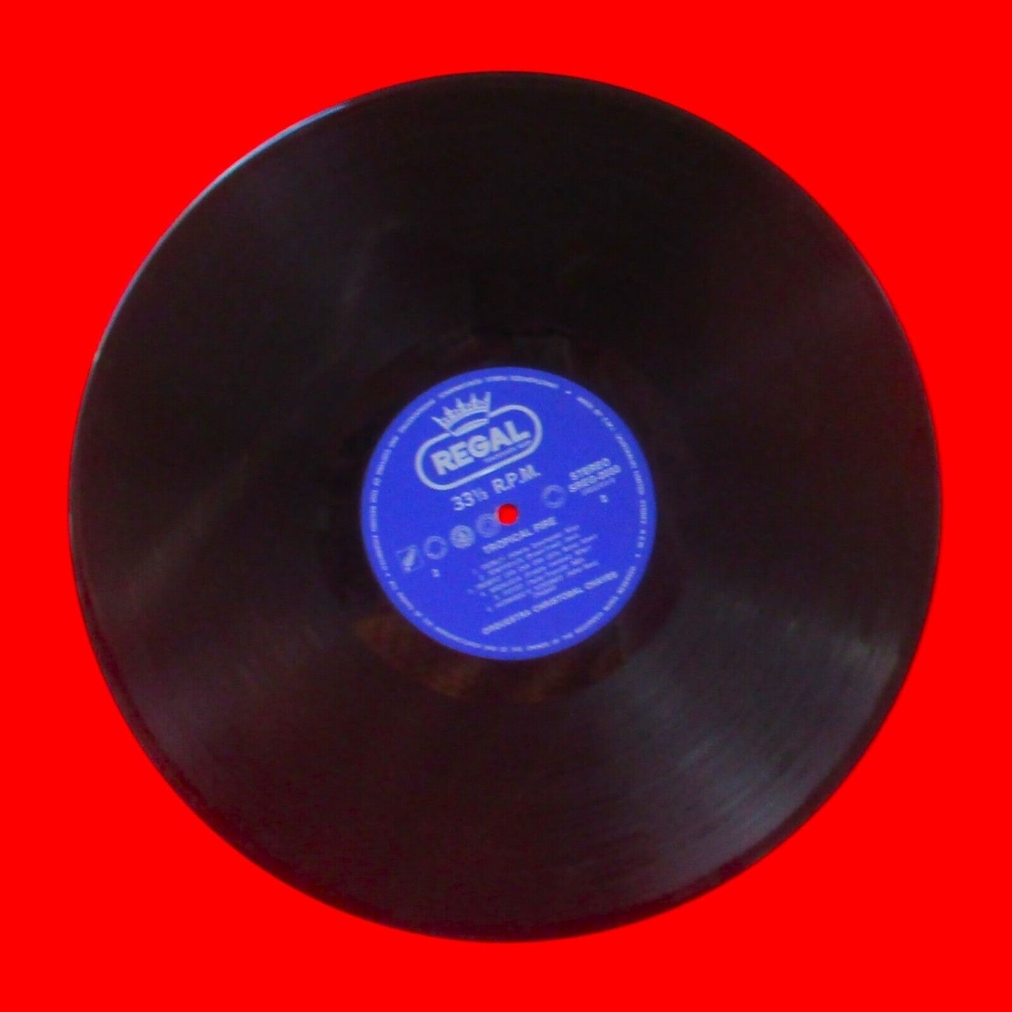 Orquestra Cristobal Chavez Tropical Fire Vinyl Album LP 1967 Australian Latin