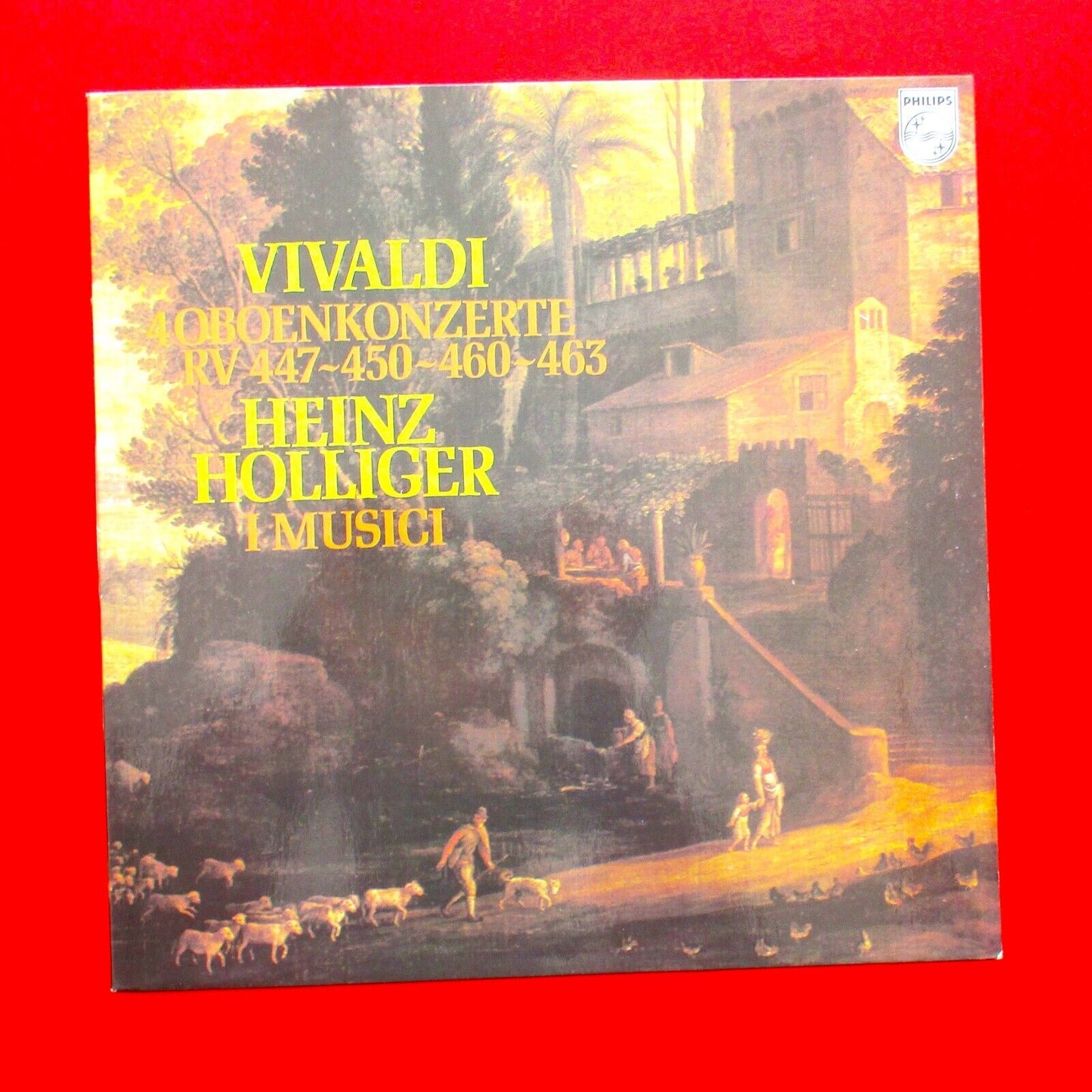 Vivaldi Heinz Holliger I Musici ‎– 4 Oboe Concertos Vinyl LP 1976