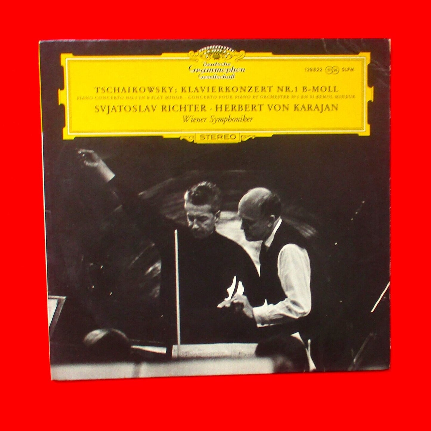 Tchaikovsky Richter Karajan  Klavierkonzert Nr.1 B-moll Piano Concerto No. 1 LP
