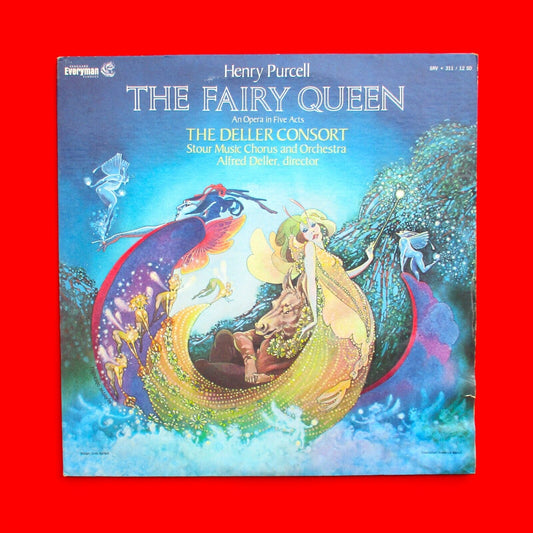Henry Purcell The Fairy Queen (An Opera In Five Parts) 1972 Double Vinyl Album