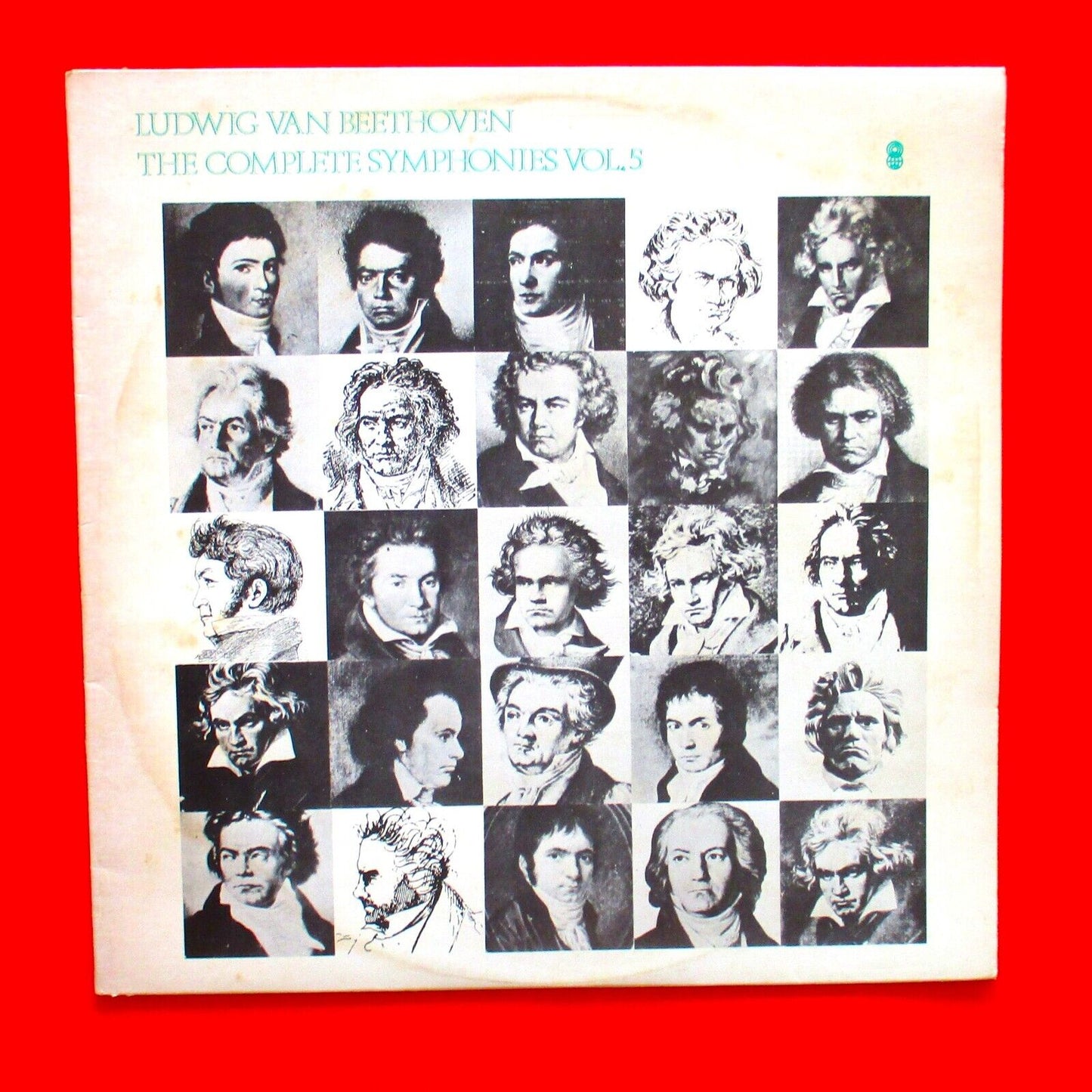Beethoven ‎The Complete Symphonies Vol. 5 Vinyl LP 1975 Quadraphonic