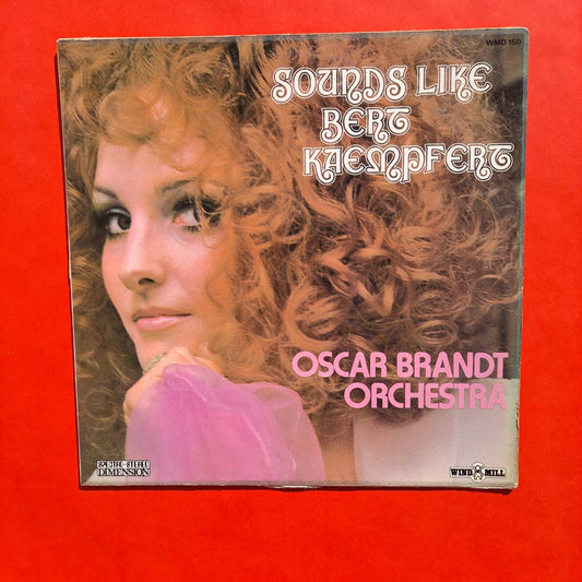 Oscar Brandt Orchestra ‎Sounds Like Bert Kaempfert 1972 Jazz Vinyl Album LP UK