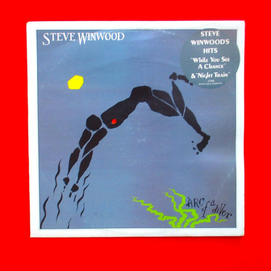 Steve Winwood ‎Arc Of A Diver Vinyl Album LP 1980 Australian Pressing