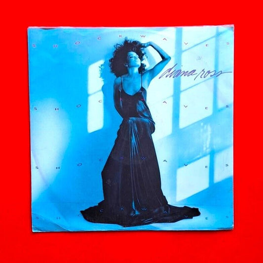 Diana Ross ‎Shockwaves Vinyl 12" Single 1987 Promotional Copy