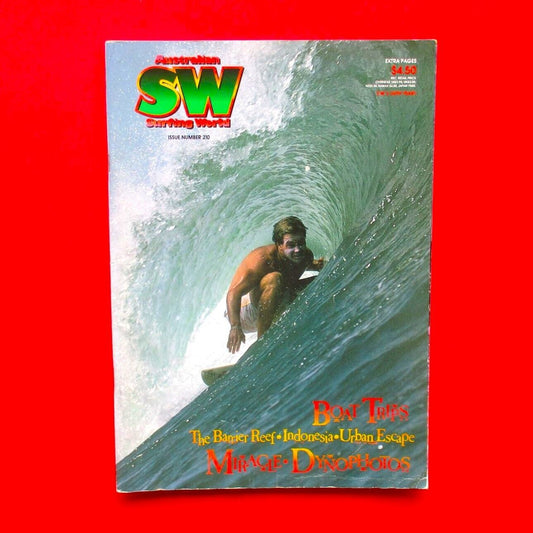Australian Surfing World Magazine Issue 210 Boat Trips Barrier Reef Okanuis