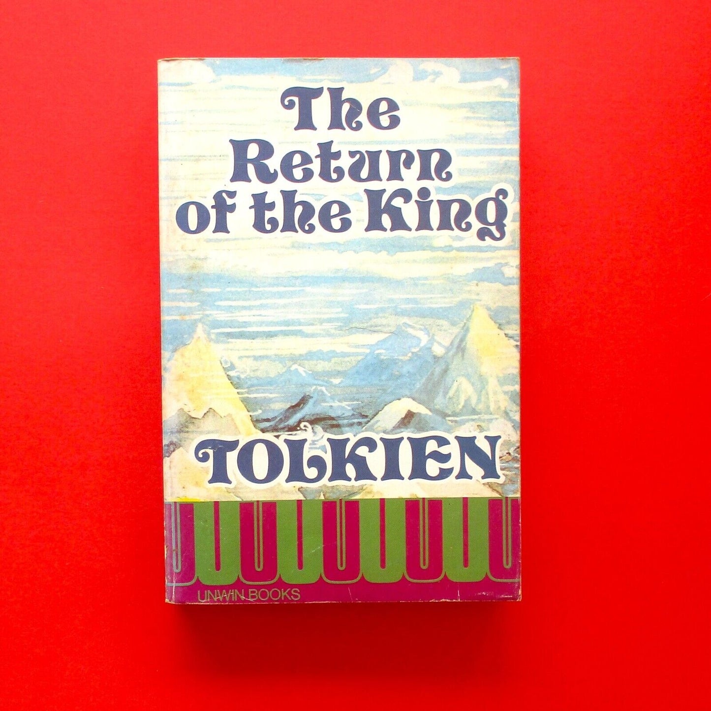 The Return of the King by J. R. R. Tolkien Lord of the Rings Book 3 Unwin 1974