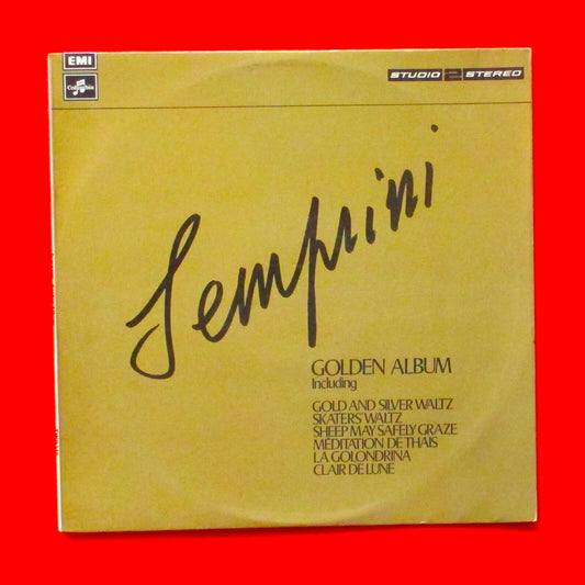 Semprini And His Orchestra Semprini Golden Album Vinyl LP Aus Jazz Classical