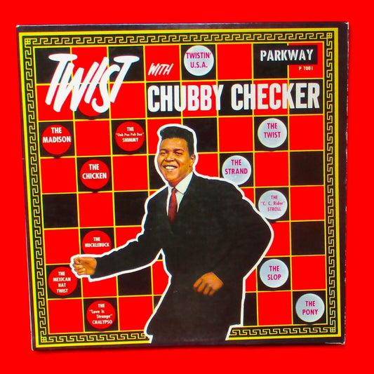 Chubby Checker Twist With Chubby Checker Vinyl Album LP US Press
