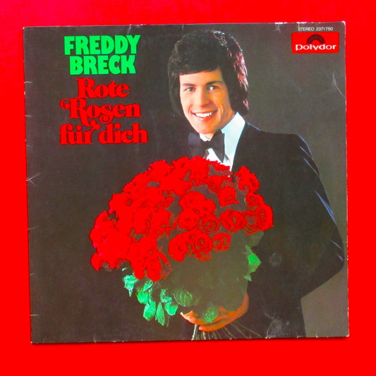Freddy Breck ‎Red Roses For You Vinyl Album LP 1977 German Press