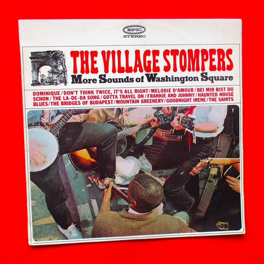 The Village Stompers More Sounds Of Washington Square Vinyl LP 1964 Jazz