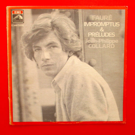 Fauré Jean-Philippe Collard Impromptus & Préludes Vinyl LP Australian Pressing