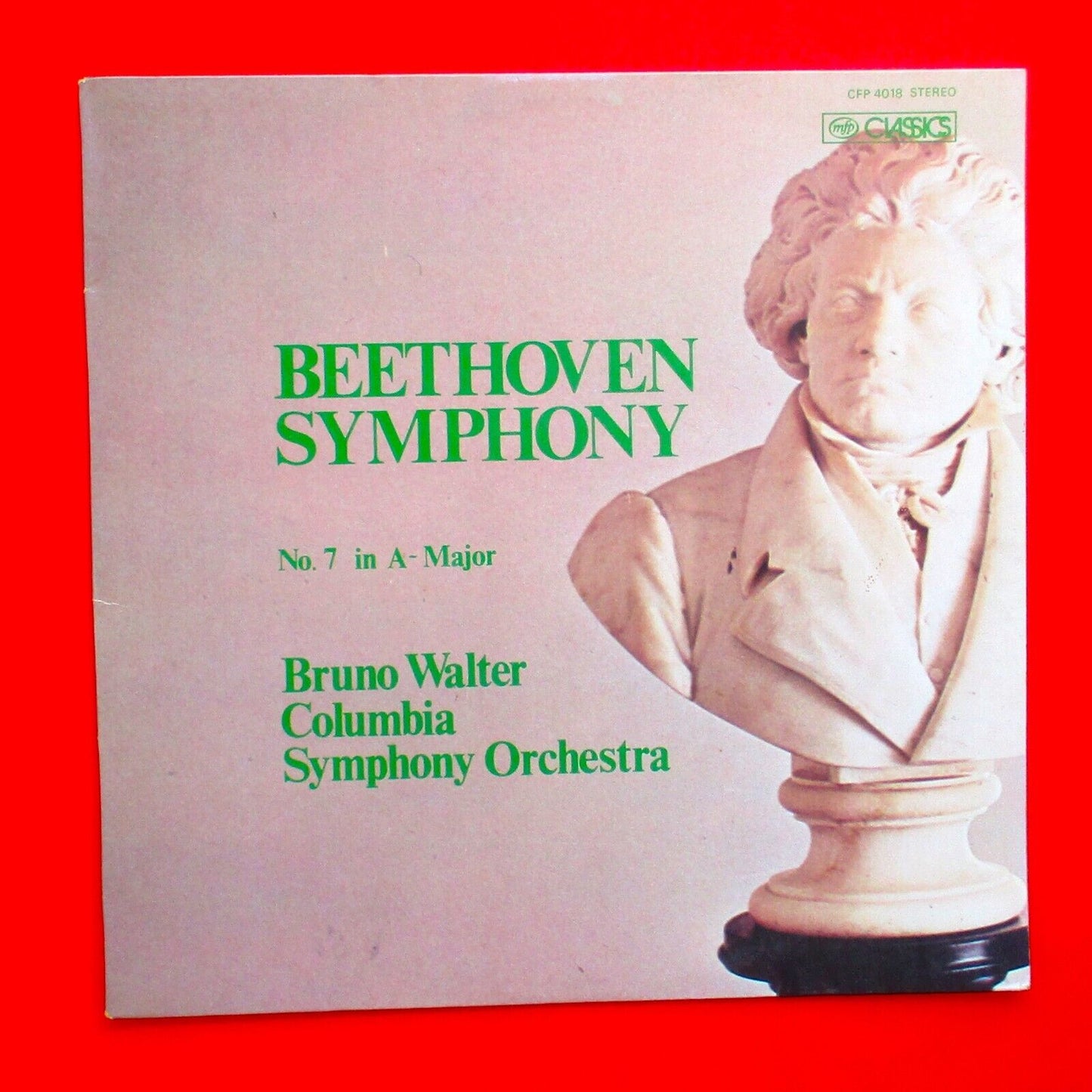 Beethoven Symphony No. 7 In A Major Vinyl Album LP Australian Pressing