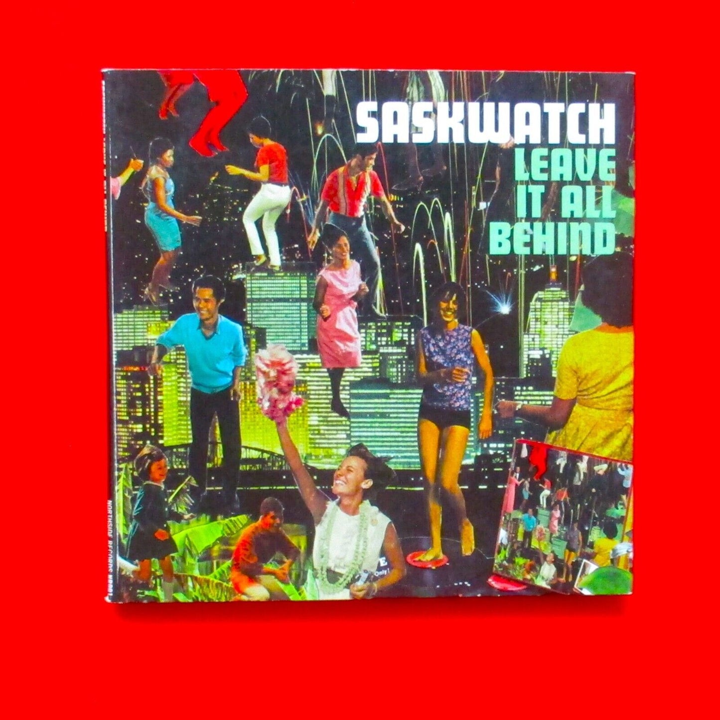 Saskwatch Leave It All Behind 2013 CD Album Funk Soul Australian