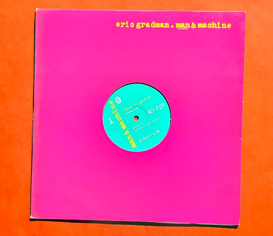 Eric Gradman Man & Machine ‎Crime of Passion 12 Inch Single Vinyl LP 1979