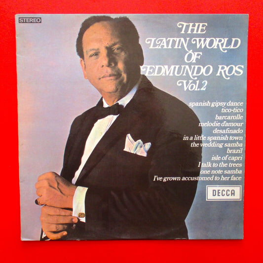 The Latin World Of Edmundo Ros Volume 2 Vinyl Album LP Australian Latin Jazz